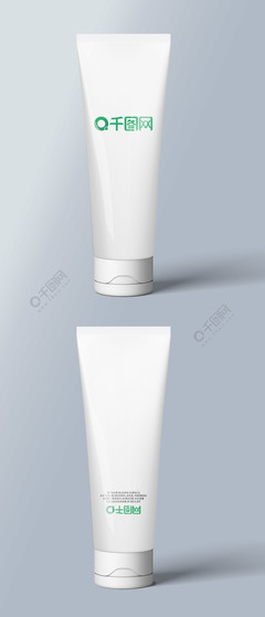 灵芝洁面乳洗面奶护手霜软管样机矢量图免费下载_psd格式_324像素_编号32564836